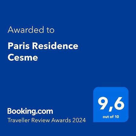 Paris Residence Cesme Exterior photo